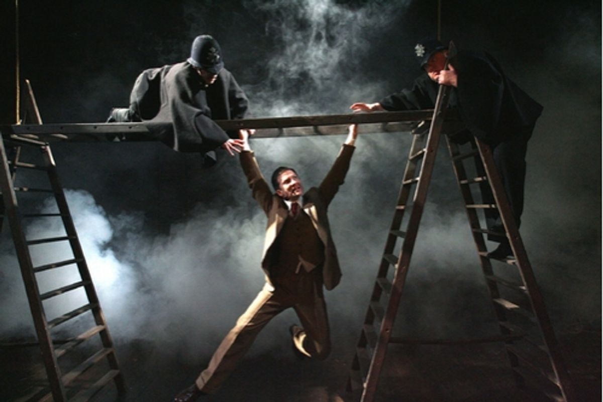 Simon Gregor, Jo-Stone Fewings and Martyn Ellis at 