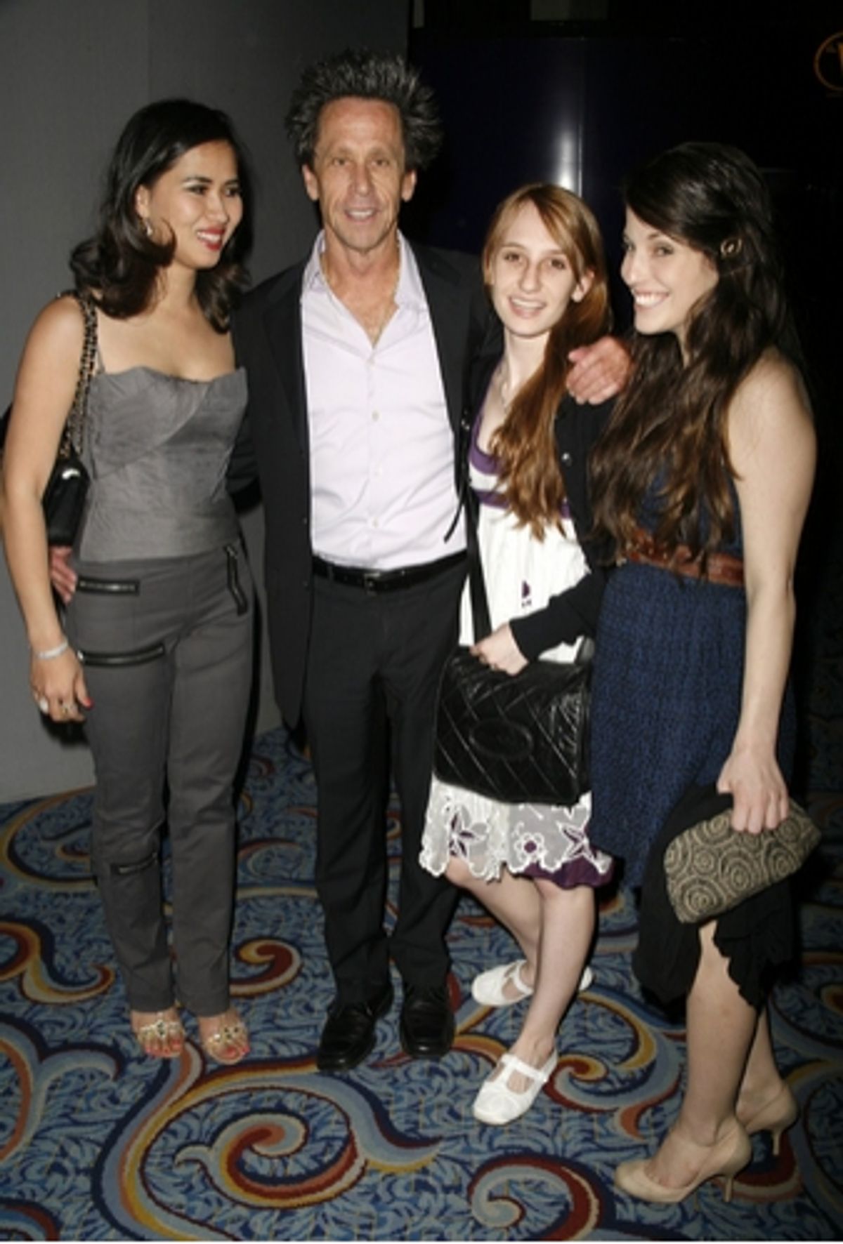 Brian Grazer and family at 