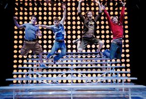 Andrew C. Call, Jesse JP Johnson, Adam Halpin, and Steven Booth Photo