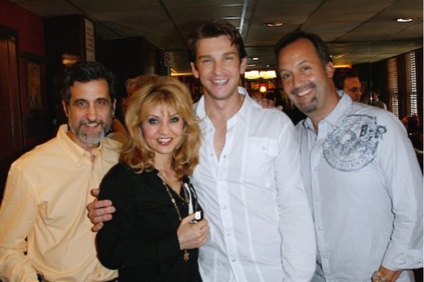Bill Berloni, Orfeh, Andy Karl, and BC/EFA's Frank Conway Photo