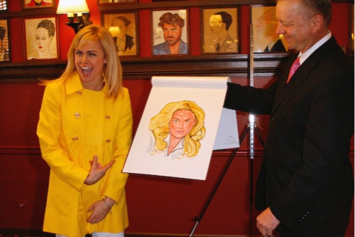 Laura Bell Bundy and Max Kilmavicius at 