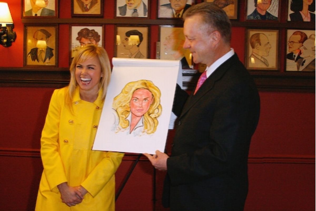 Laura Bell Bundy and Max Kilmavicius at 