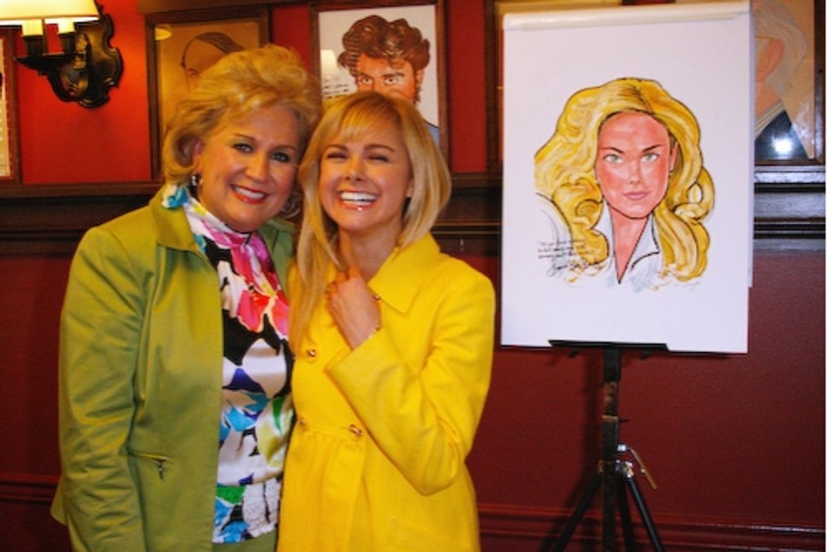 Lorna Bundy Jones and Laura Bell Bundy at 
