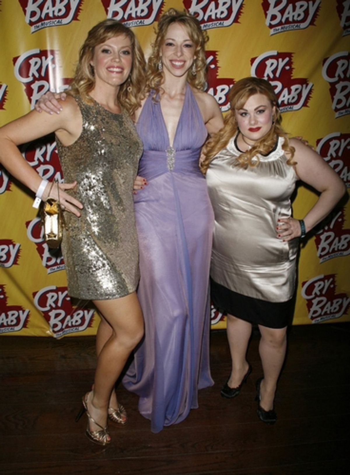 Elizabeth Stanley, Lacey Kohl and Carly Jibson at 