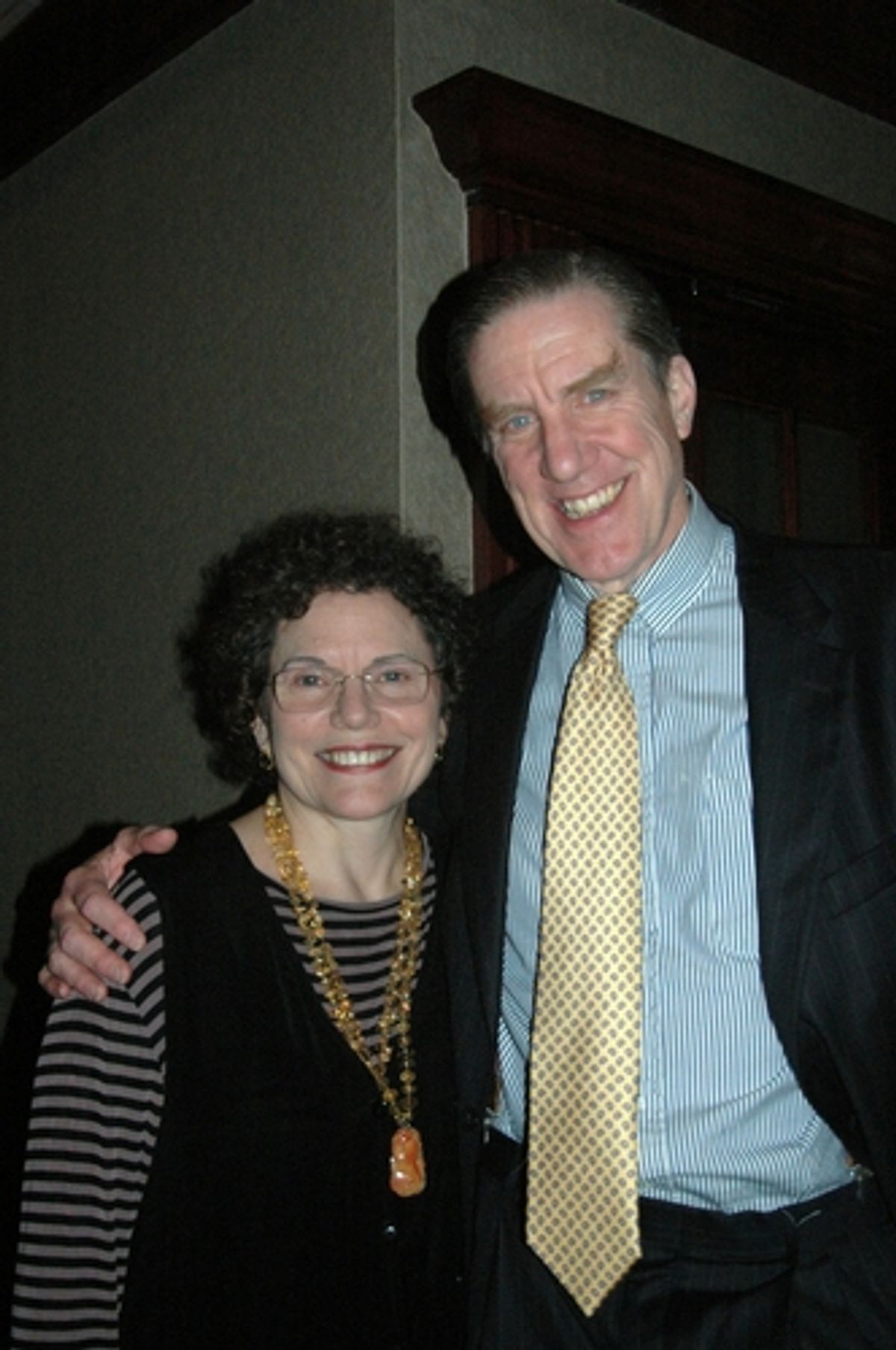 Nick Wyman and Wife Beth McDonald at 