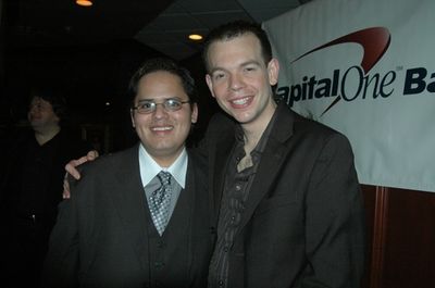 Robert A. Sherrill (Compnay Manager) and Matt WIlson Photo