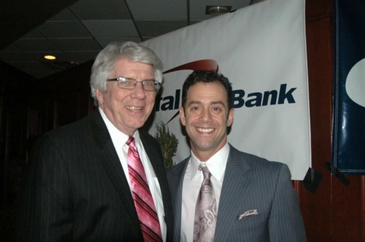 Jack W. Batman and Bruce Robert Harris at How to Succeed at White Plains