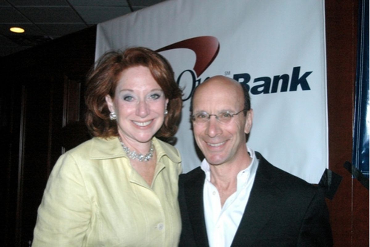Ann Bernstein and Bill Fishman (Board of Trustees) at 