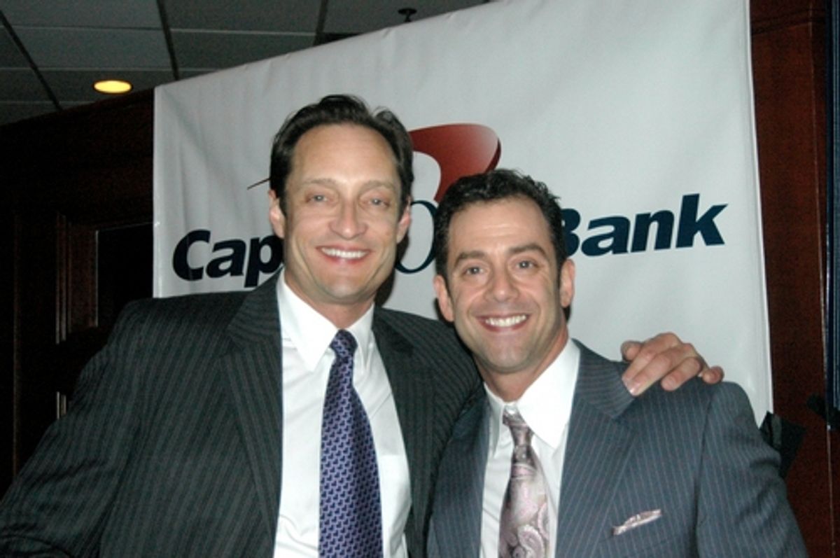 Ed Hummel and Bruce Robert Harris at 