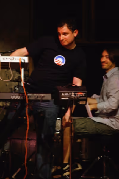 Music Director Dan Lipton and Damien Bassman Photo