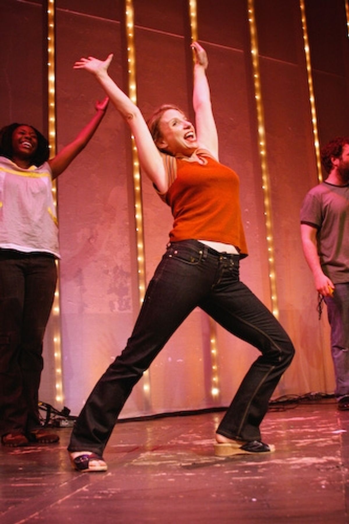 Sarah Saltzberg at 'Don't Quit Your Night Job' Welcomes White