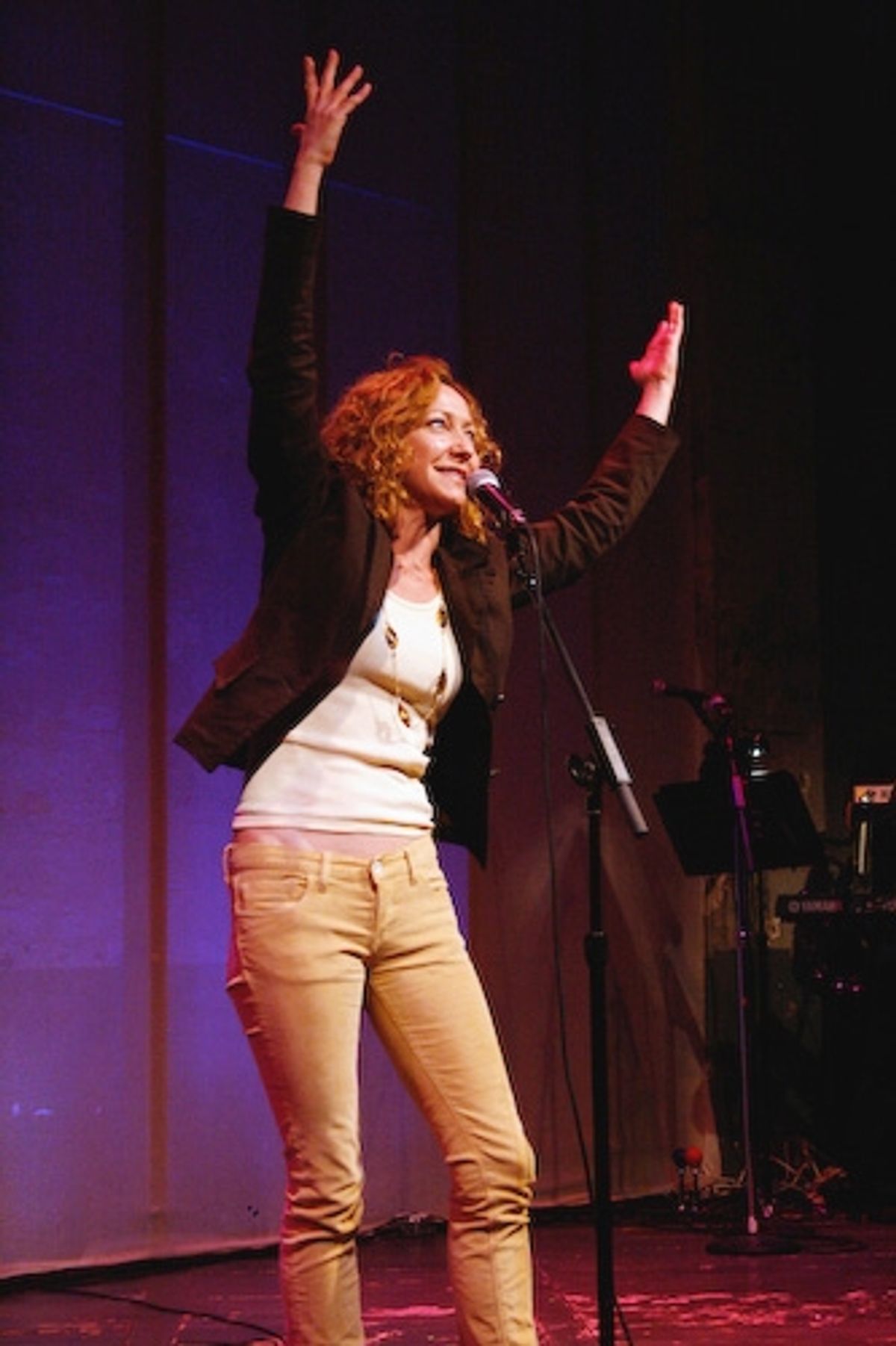 Julie White at 'Don't Quit Your Night Job' Welcomes White