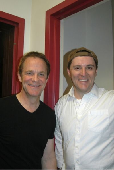 Rick Hilsabeck (Lumiere) and Joseph Mahowald (Beast) Photo