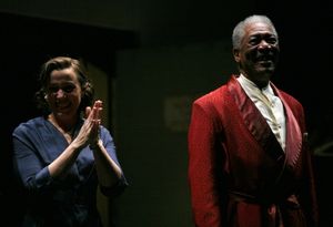 Frances McDormand and Morgan Freeman Photo