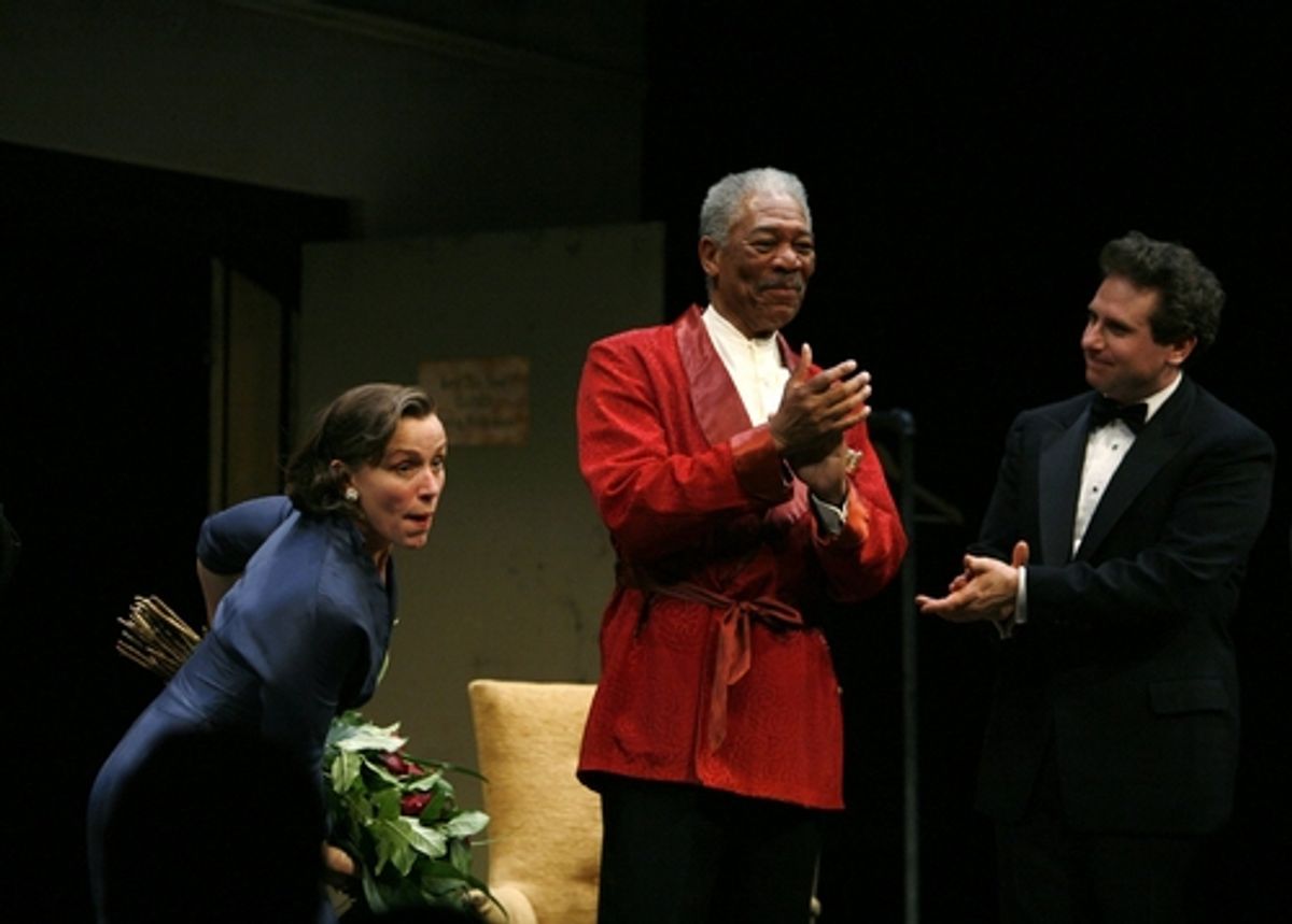 Frances McDormand, Morgan Freeman, and Remy Auberjonois at 