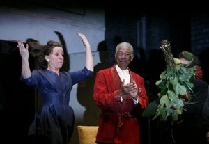 Frances McDormand and Morgan Freeman Photo