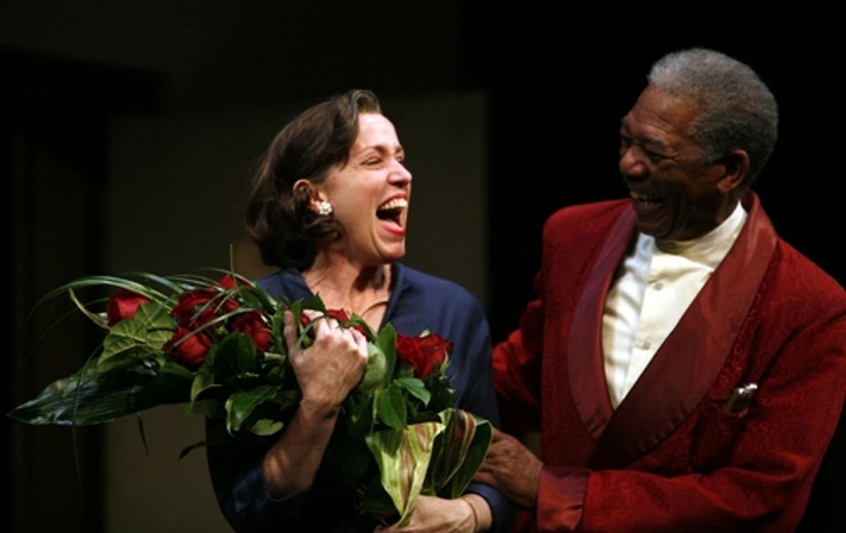 Frances McDormand and Morgan Freeman at 