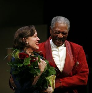 Frances McDormand and Morgan Freeman Photo
