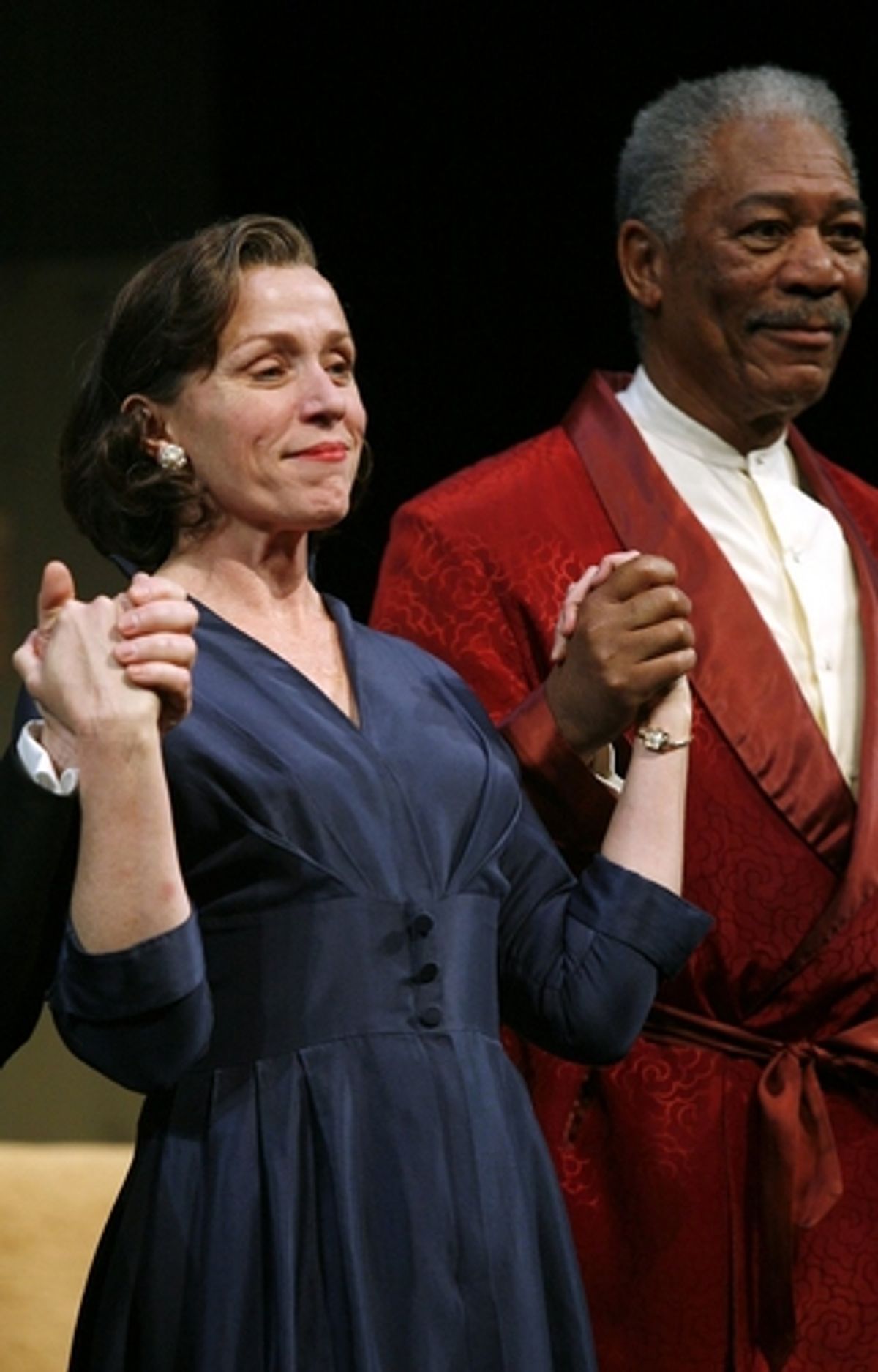 Frances McDormand and Morgan Freeman at 