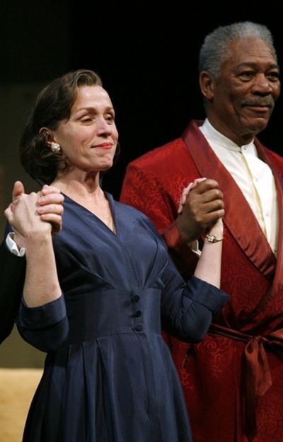 Frances McDormand and Morgan Freeman Photo