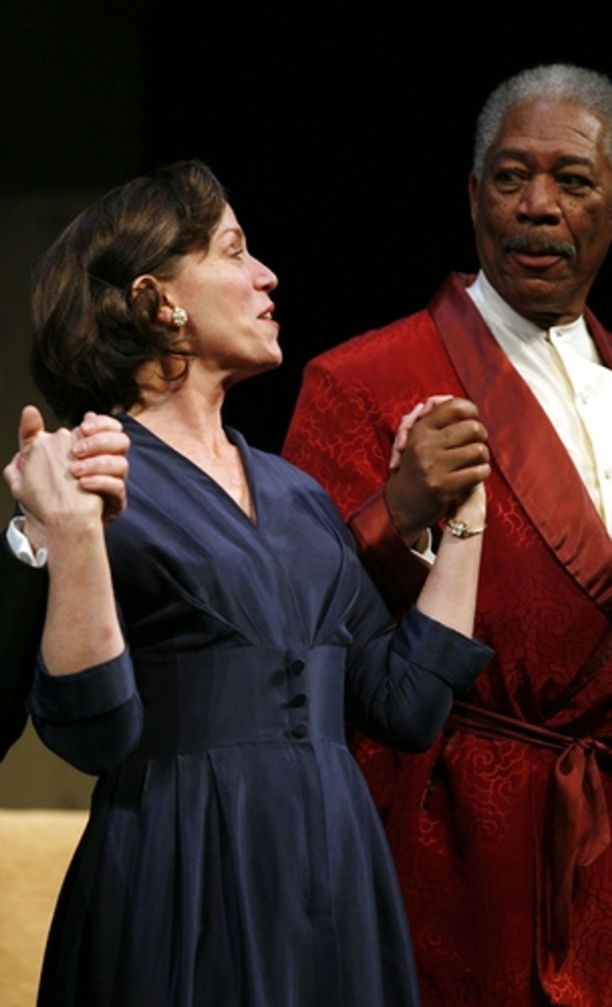 Frances McDormand and Morgan Freeman at 