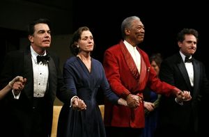 Peter Gallagher, Frances McDormand, and Morgan Freeman Photo
