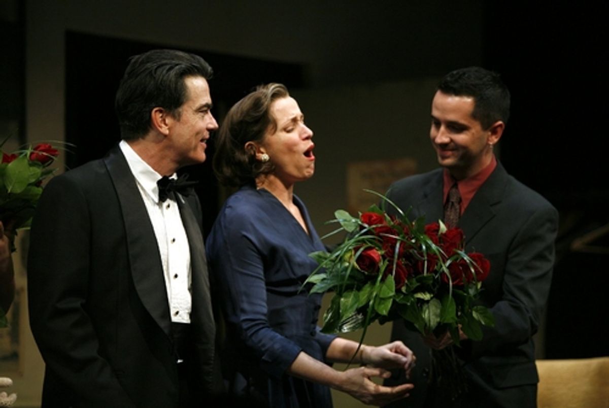 Peter Gallagher and Frances McDormand at 