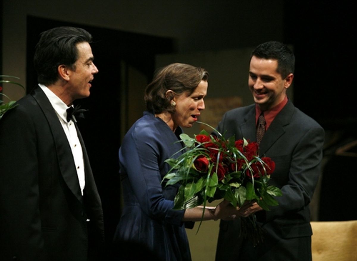 Peter Gallagher and Frances McDormand at 