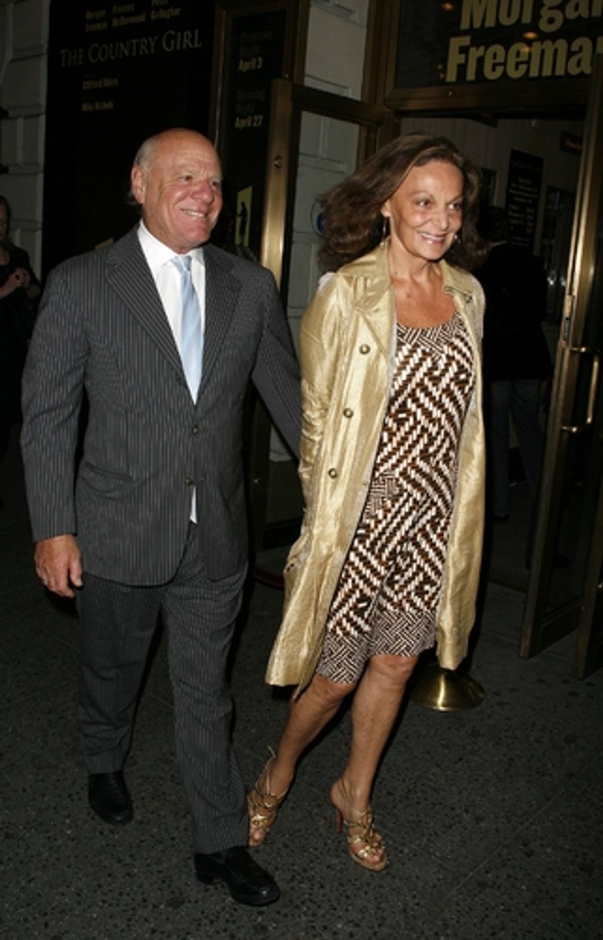 Barry Diller and Diane Von Furstenberg at 