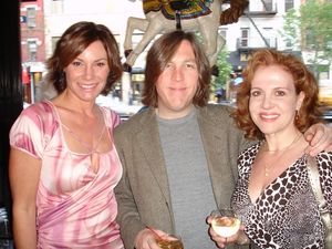 Countess Luann de Lesseps, Mark Mitchell and Anna Bergman Photo