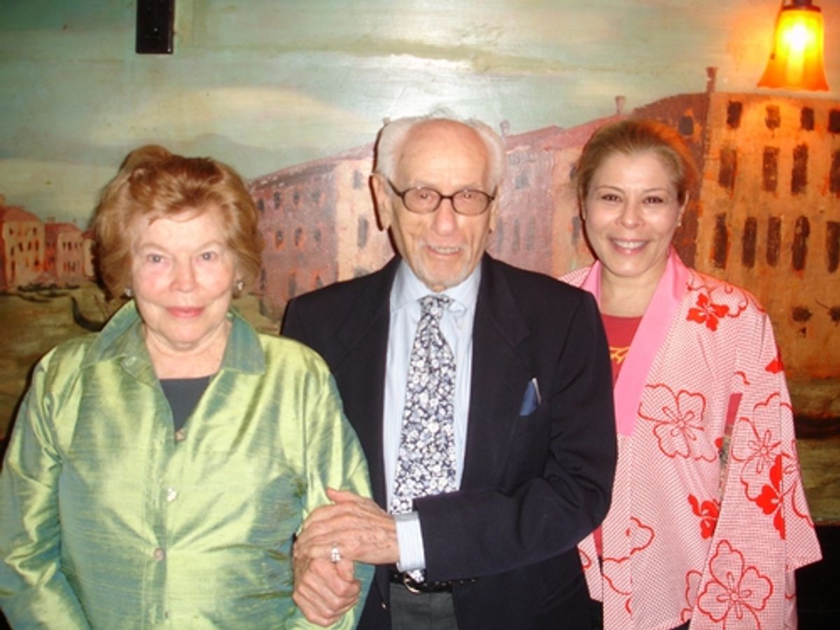 Anne Jackson, Eli Wallach and Roberta Wallach at 