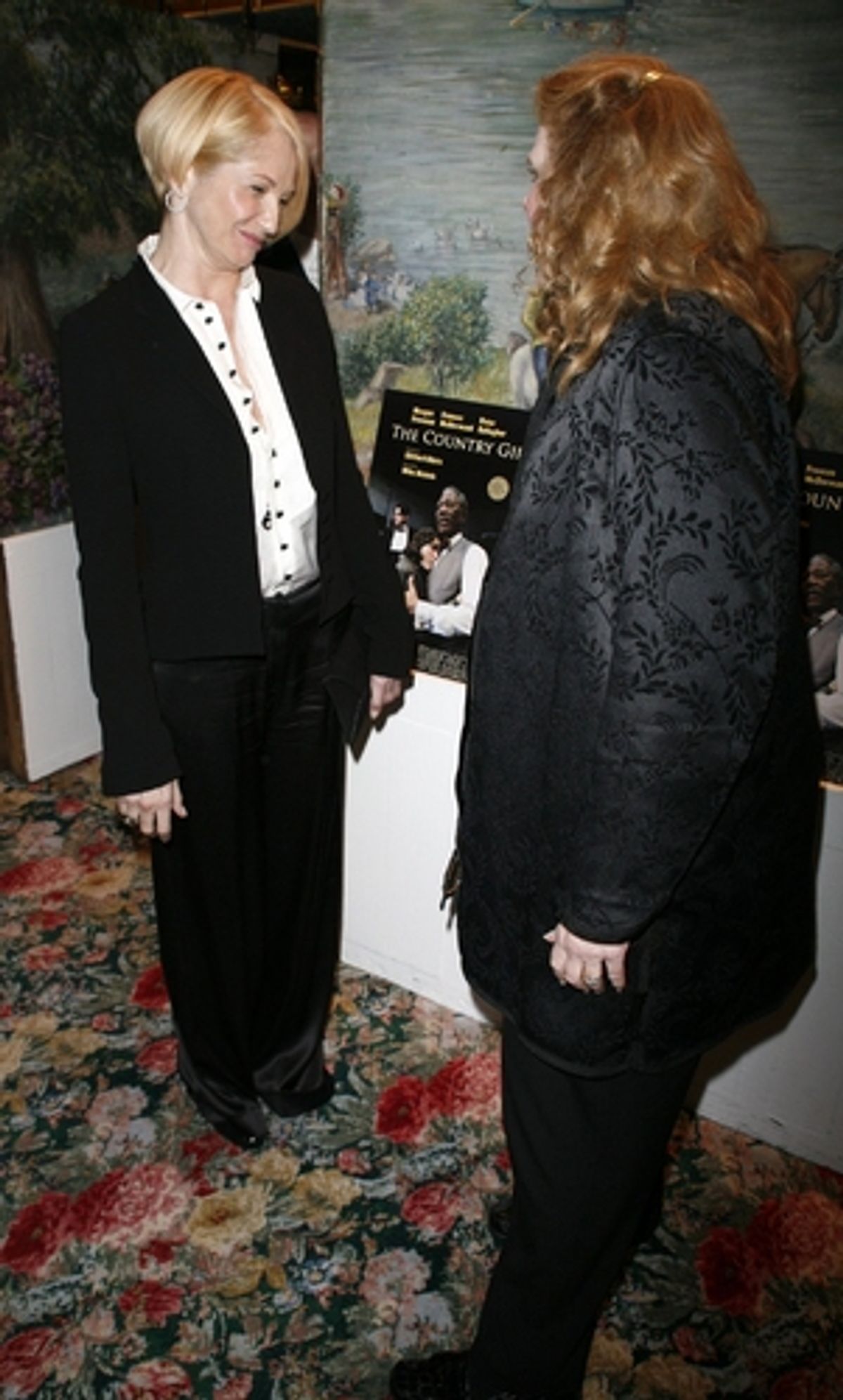 Celia Weston and Ellen Barkin at 