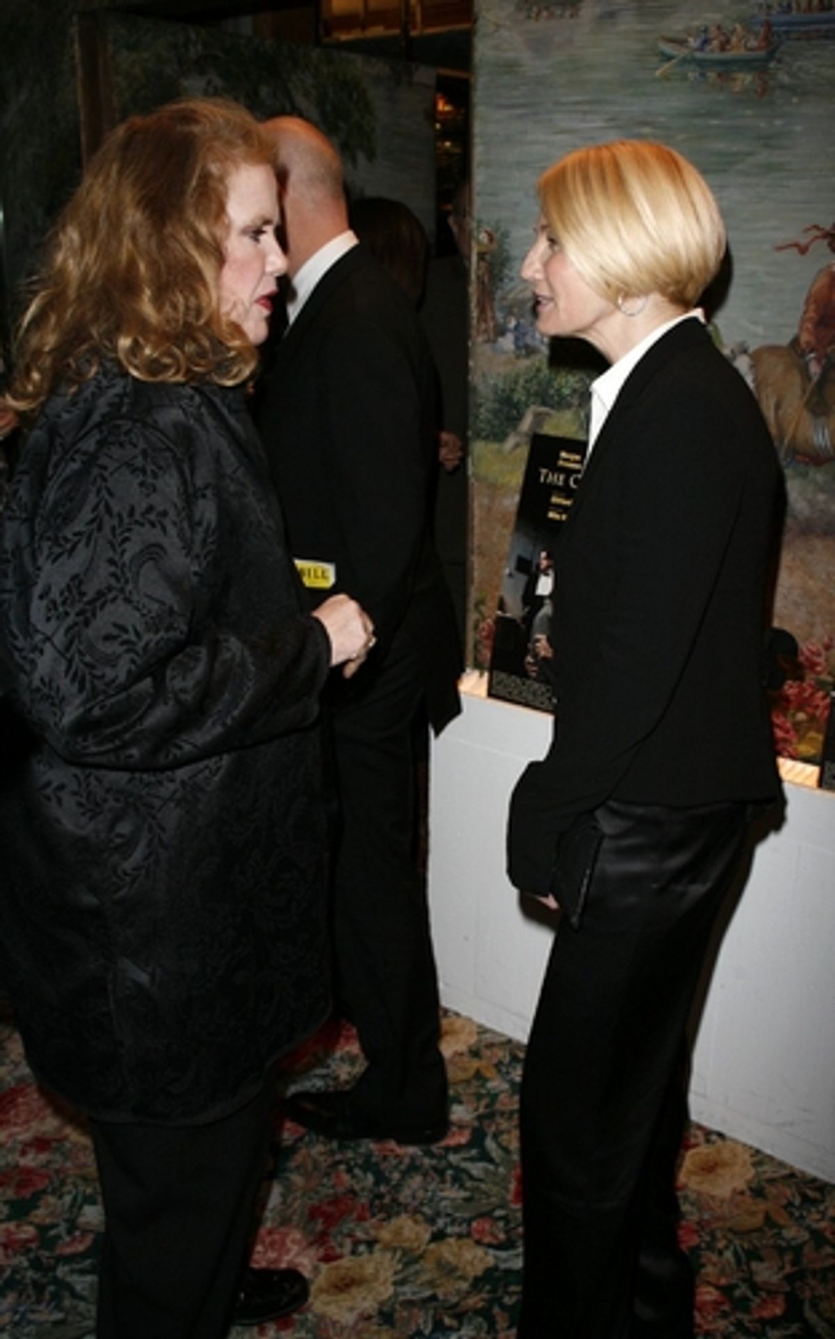 Celia Weston and Ellen Barkin at 