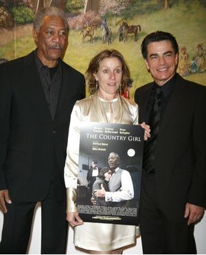 Morgan Freeman, Francis McDormand, and Peter Gallagher Photo
