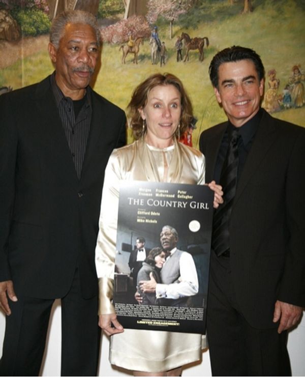 Morgan Freeman, Francis McDormand, and Peter Gallagher Photo