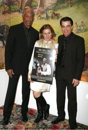 Morgan Freeman, Francis McDormand, and Peter Gallagher Photo