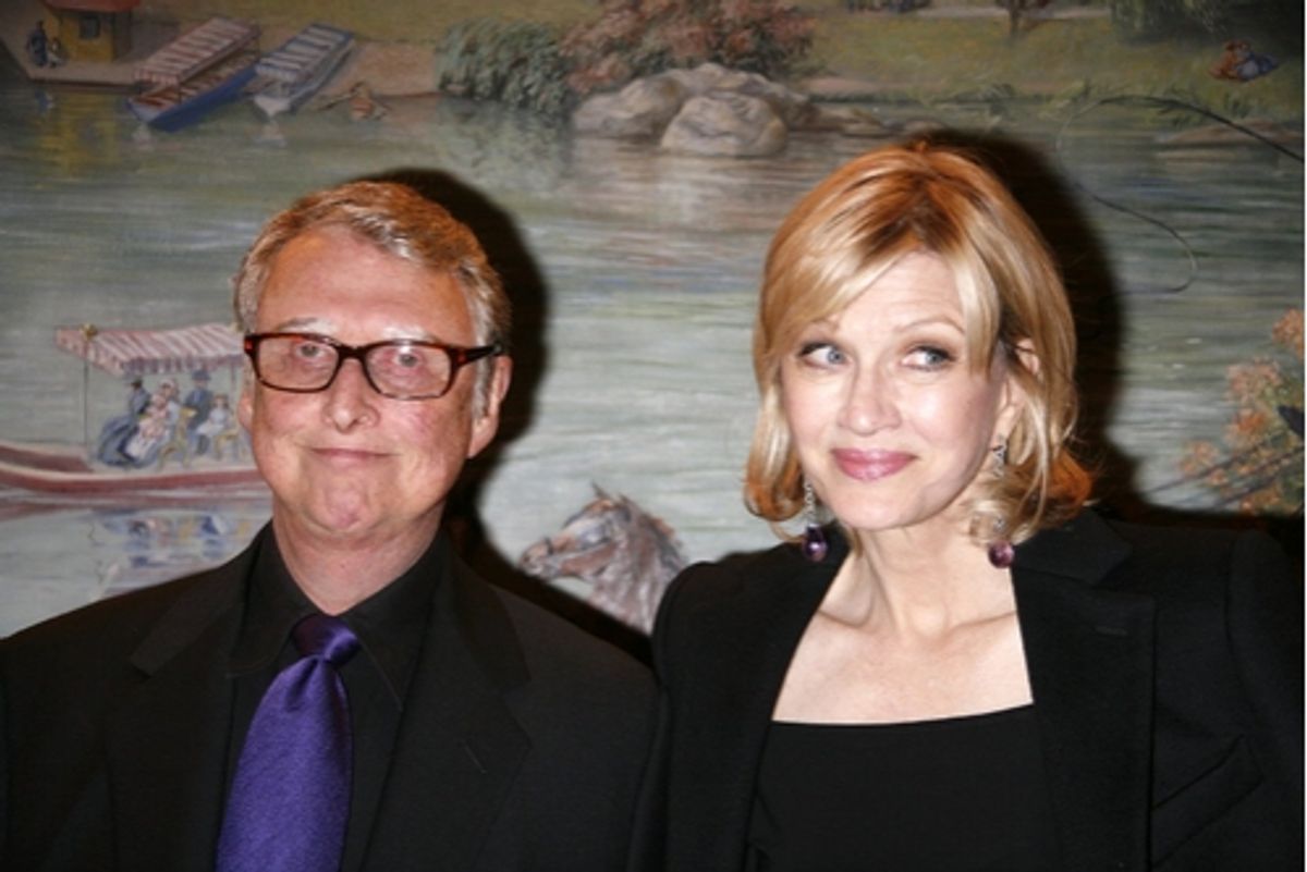 Mike Nichols and Diane Sawyer at 