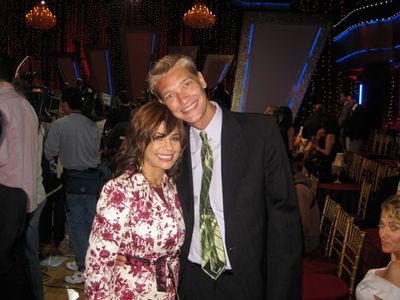 Christopher Youngsman ( Eugene in Grease! on Broadway
with me YEARS ago) with Paula  Photo