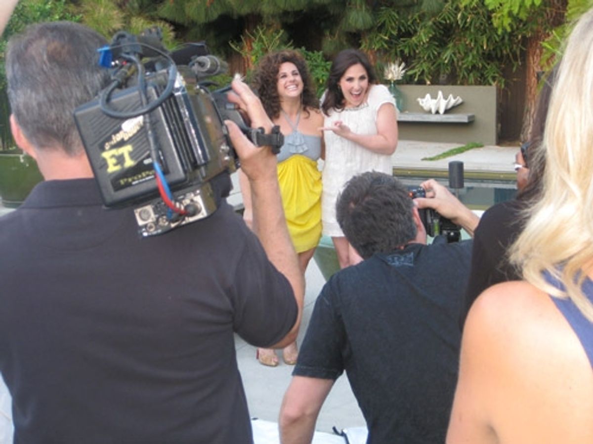 Marissa Jaret Winokur: 'Ricki Lake and I did a photo shoot
for US Weekly (they said it was for the 'Hot Bodies Issue'
...I'll believe that when I see it!' at 