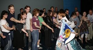 Lisa Gajda with Christopher J. Hanke and James Snyder Photo