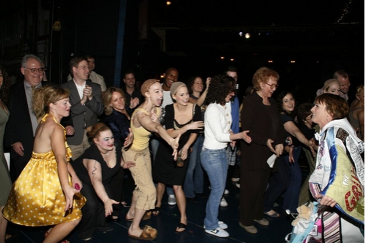 Lisa Gajda with Elizabeth Stanley, Carly Jibson, Lacey Kohl, and Courtney Balan at 