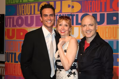 Cheyenne Jackson and Julie Halston Photo