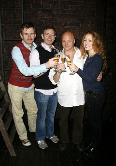 Charles Edwards, Arnie Burton, Cliff Saunders and Jennifer Ferrin Photo