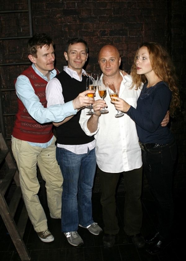 Charles Edwards, Arnie Burton, Cliff Saunders and Jennifer Ferrin Photo