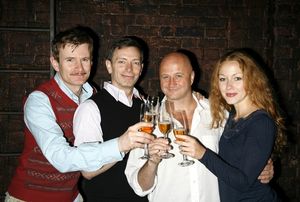 Charles Edwards, Arnie Burton, Cliff Saunders and Jennifer Ferrin Photo