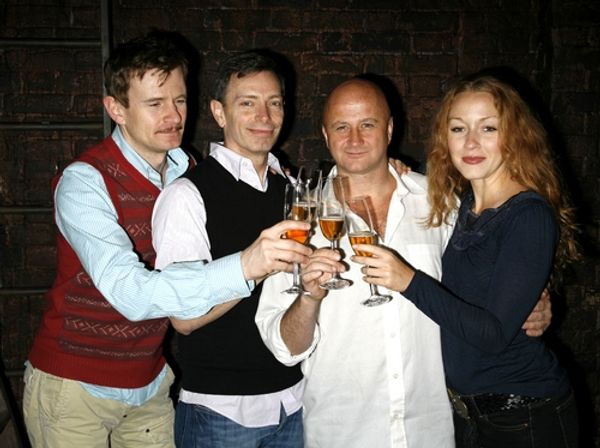 Charles Edwards, Arnie Burton, Cliff Saunders and Jennifer Ferrin Photo