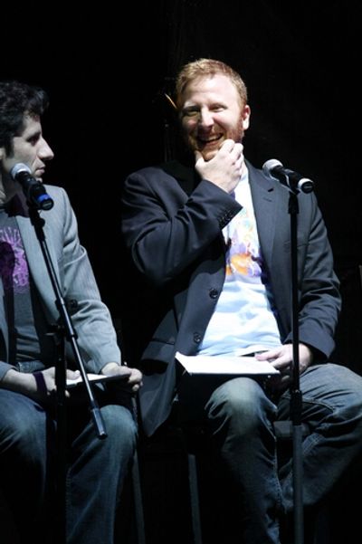 Seth Rudetsky and Hunter Bell Photo