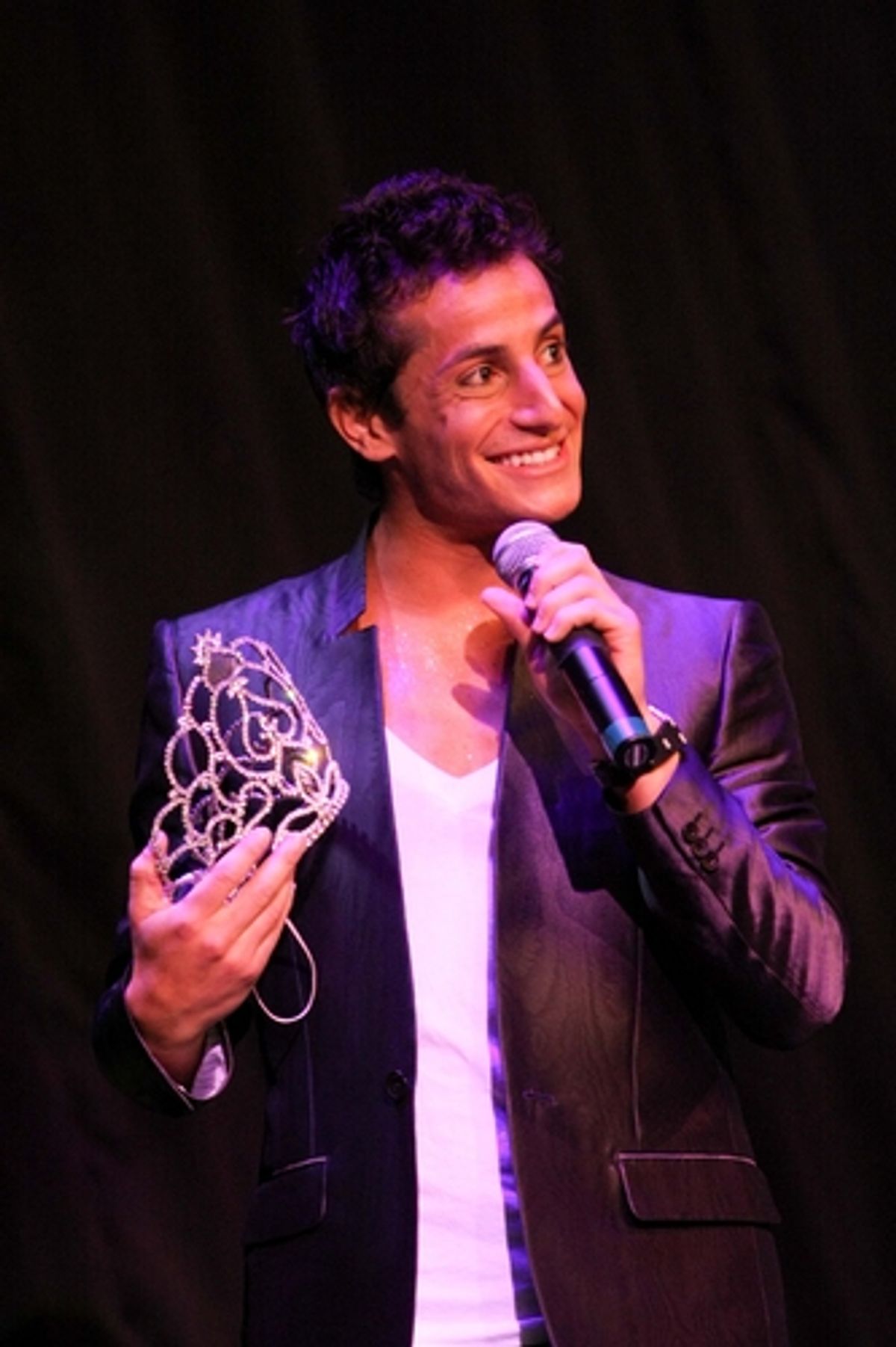 Frankie Grande at Broadway Beauty Pageant