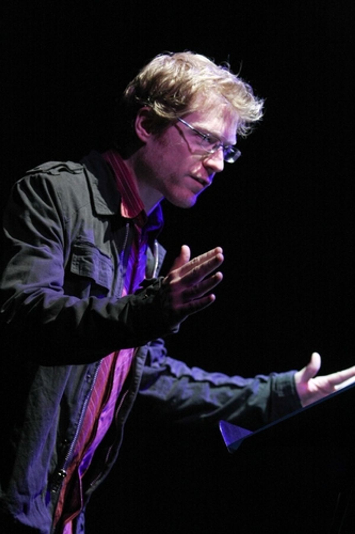 Anthony Rapp at Broadway Beauty Pageant