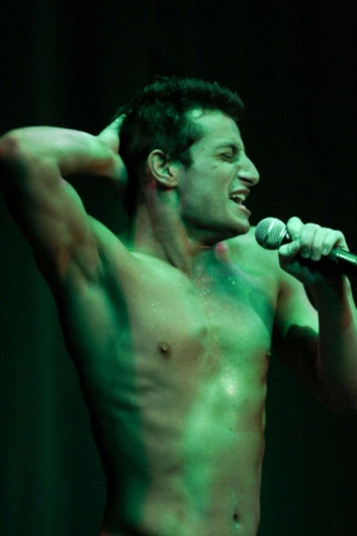 Frankie Grande at Broadway Beauty Pageant